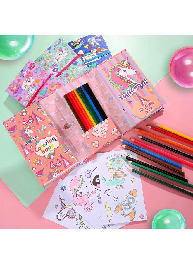 FunBlast Cartoon Colouring Book with 8 Double Side Colour Pencils, Art and Craft Drawing Color Book Set for 3+ Years Old Boys, Girls Toddlers, Return Gift for Kids (Random Color and Print) - Image 5