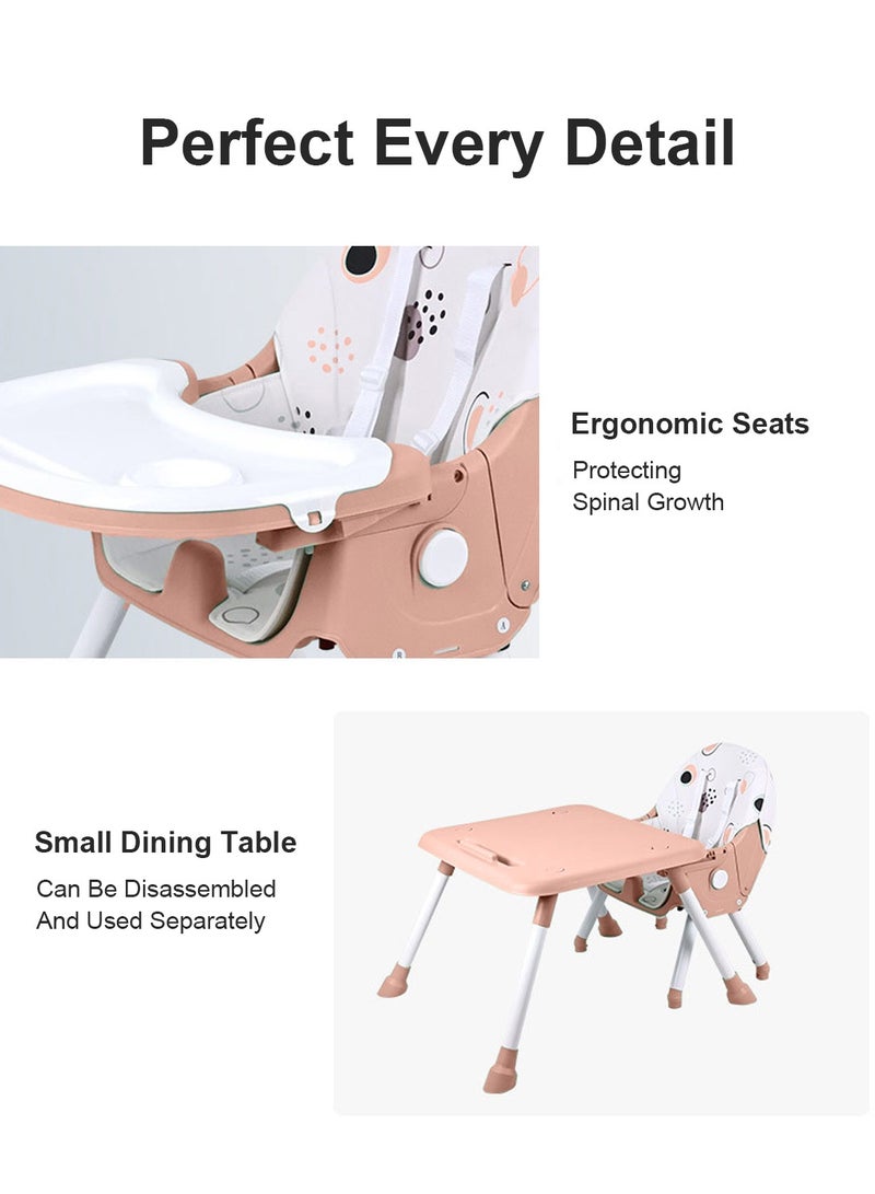 MaBaby كرسي طعام للأطفال والرضع مع وظيفة قابلة للطي متعددة الوظائف - Image 3