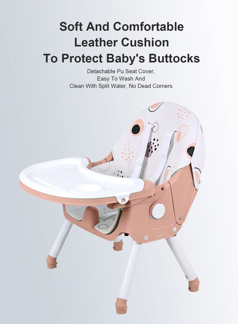 MaBaby كرسي طعام للأطفال والرضع مع وظيفة قابلة للطي متعددة الوظائف - Image 2