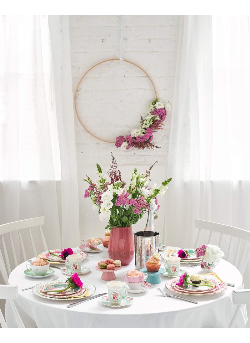 Talking Tables Talking Tables Truly Scrumptious Disposable Plates  12 count  6.5 inches for Tea Party or Birthday  - Image 3