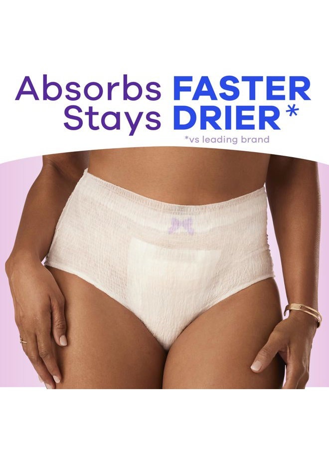 Always Discreet for Sensitive Skin Underwear, Four Times Skin Protection, Dermatologically Tested, Fragrance-Free, Maximum Absorbency, Large, 24 Count - Image 3