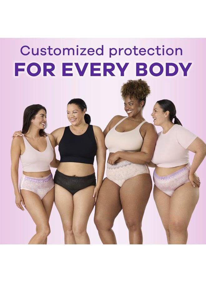 Always Discreet for Sensitive Skin Underwear, Four Times Skin Protection, Dermatologically Tested, Fragrance-Free, Maximum Absorbency, Large, 24 Count - Image 5