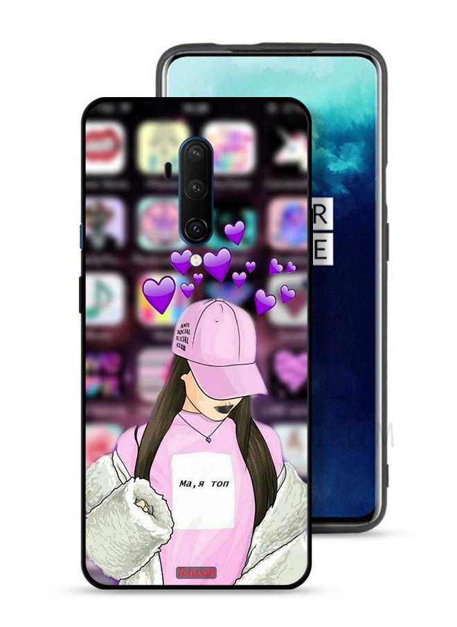 Tolwak - OnePlus 7T Pro 5G Protective Case Cover Anti Social Club - Image 1