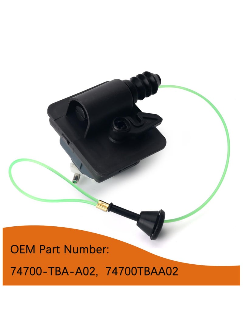 SYOSI - Fuel Door Lid Actuator Gas Tank Assembly Kit, B5 Compatible with Honda Civic Accessories 2016 2017 2018 2019 2020 2021, Replace Part Number # 74700-TBA-A02 74700TBAA02 - Image 1