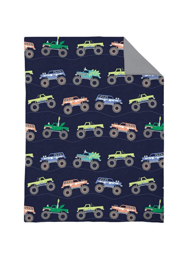 carter's CARTERS Monster Truck 4 Piece Toddler Bed Set - Image 2