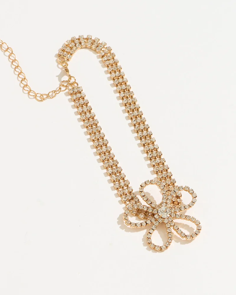 REDTAG Women Gold Embellished Necklace
