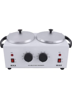 DubaiGallery Wax Warmer, Hair Removal Wax Machine, Home Waxing Warming Wax Heater for Women and Men, Professional Salon Electric Wax Heater Pot for Facial Skin Full Body Bikini Armpit Area (Dual Pot)  - Image 2