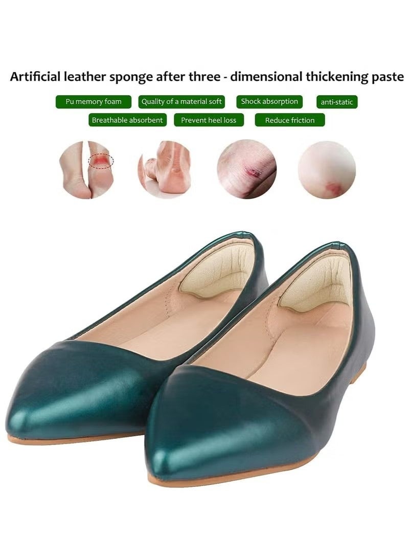 4-Pairs Heel Grips Liner Cushions Sponge Pads Set - Image 4