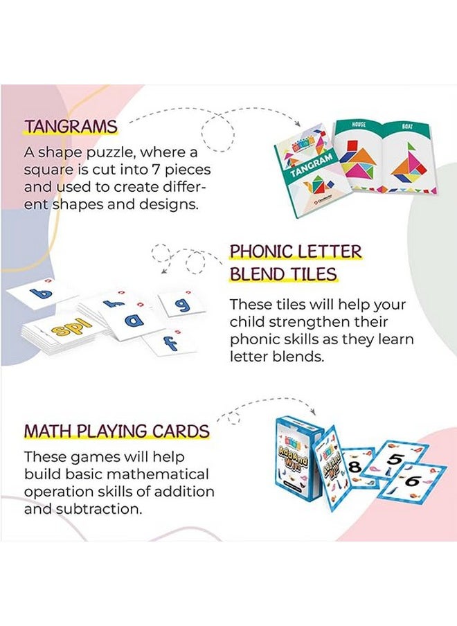 ClassMonitor ClassMonitor Mini Learning Kit for 3-5 Years with Free Mobile App 14+ Learning & Education Topics for Preschool Learning Activities Home-Learning Best Gift for Boys Girls Kids  - Image 5