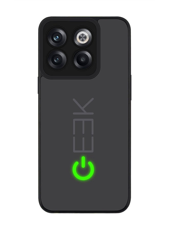 Stylizedd Rugged Black edge case for OnePlus 10T Slim fit Soft Case Flexible Rubber Edges Anti Drop TPU Gel Thin Cover - Geek ON - Image 1