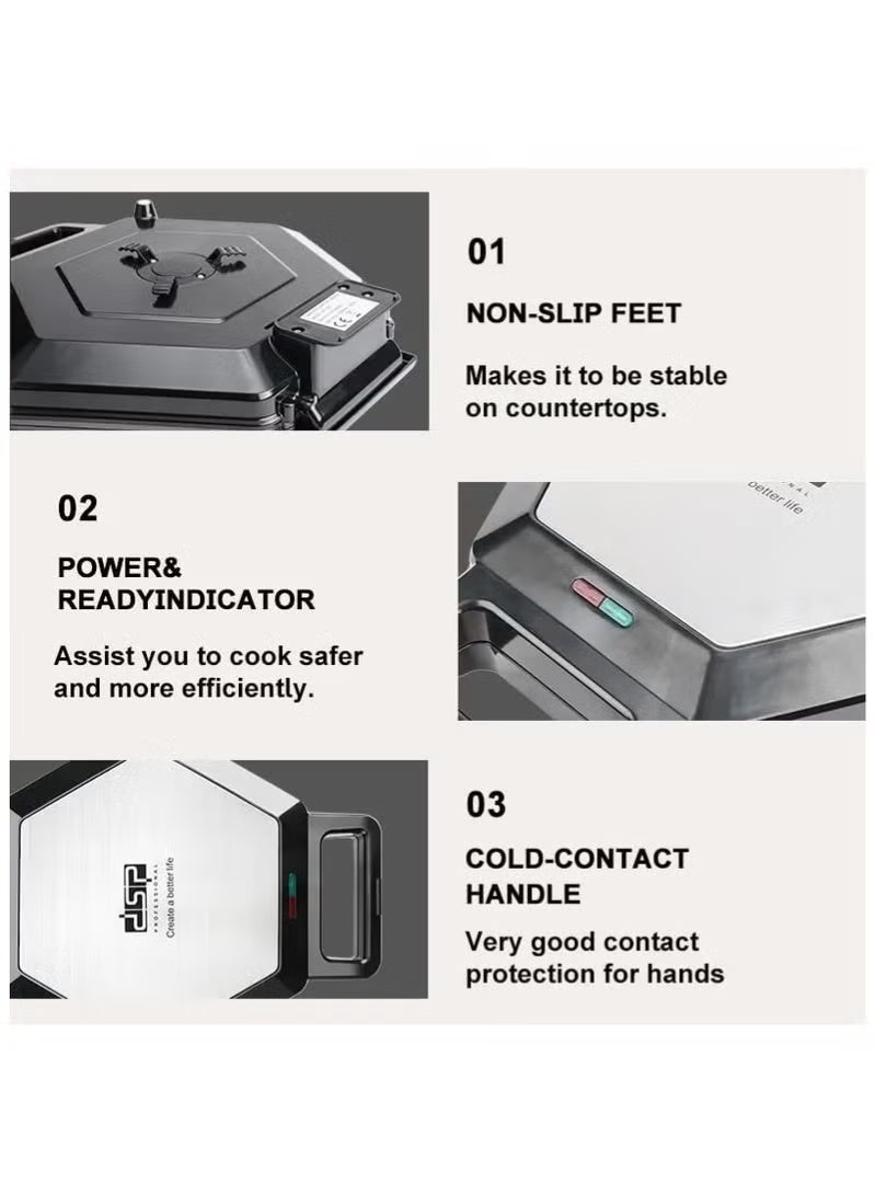 DSP Professional samosa making machine makes 24 pieces with a power of 1200 watts to prepare distinctive samosas - Image 5