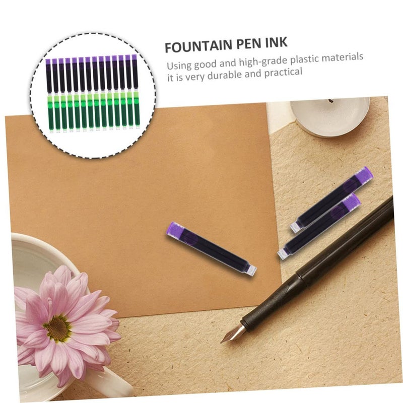 DOOTOOL 100pcs Fountain Pen Ink Refills Practice Pen Ink Replacement Accessories - Image 5