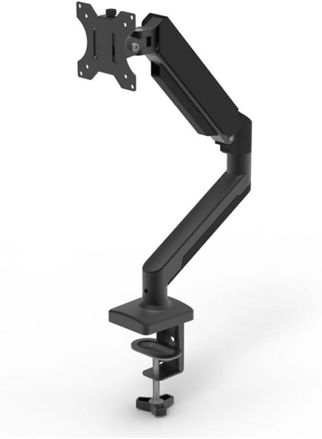 Single Monitor Mount Gas Spring Monitor Arm Desk Mount Fully Adjustable Fits 13 to 32 inch Monitors Weight Capacity up to 9kg - Image 1