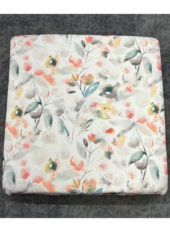 AMAZE ATTIRES Stretchable/Spandex Printed Sofa Slip Cover, Pack of 6 Sofa seat Covers can use for livingroom, Couch, Wooden Sofas & Offices (Orange Floral) - Image 3