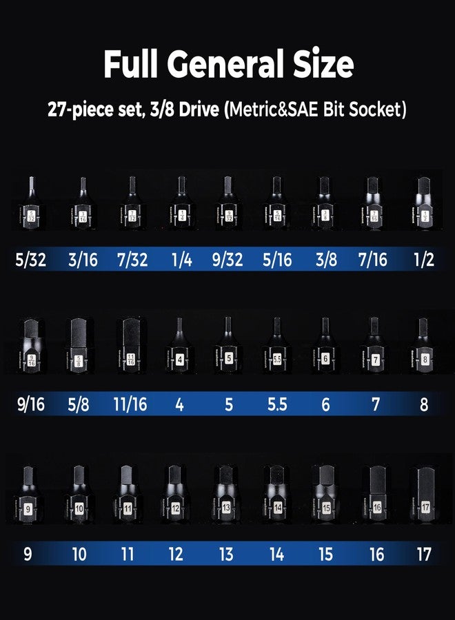 toolant 3/8" 13PCS impact torx bit socket set 25mm - Image 5