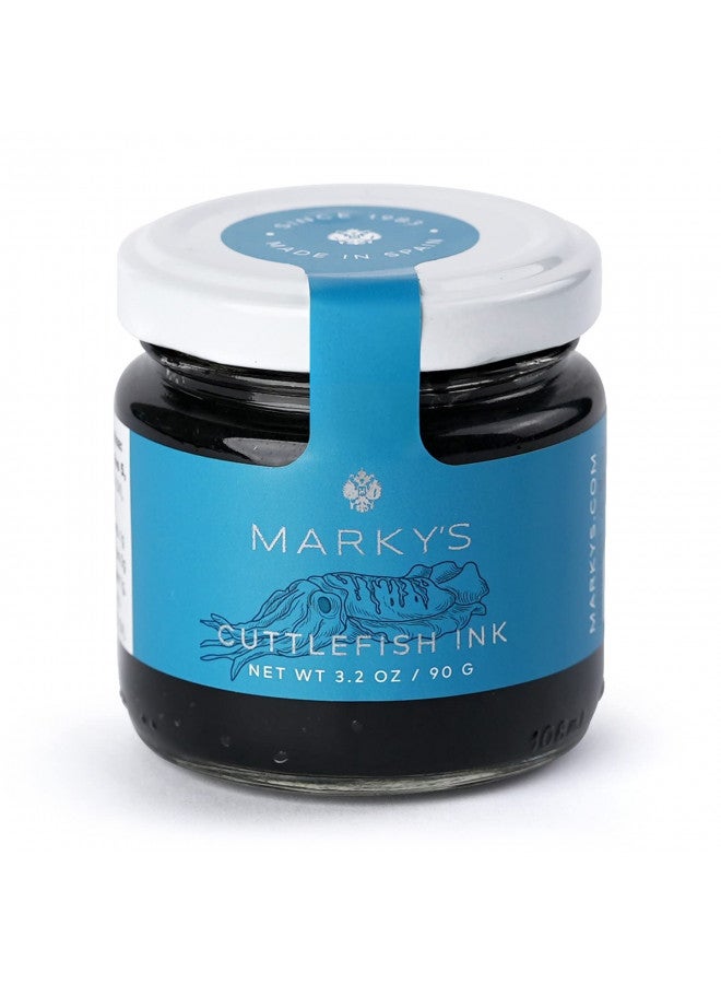 Marky's Cuttlefish Squid Ink Imported from Spain - 3.2 OZ / 90 G - Food Coloring Tinta Calamari Squid Ink Pasta - Image 1