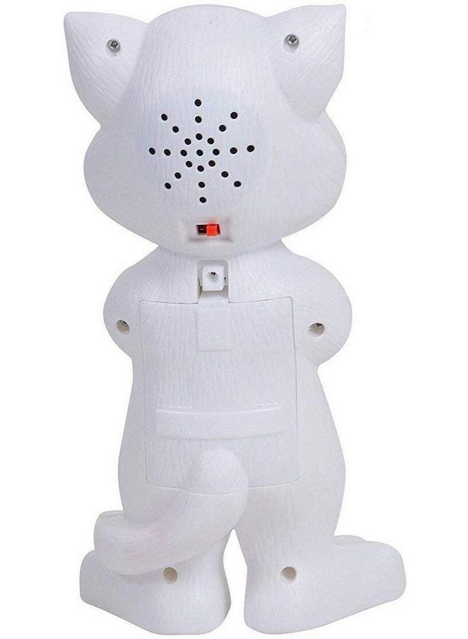 SHREEJIIH Tom Speaking Cat Voice Repeat with Touch Recording Story and Songs Toy for Kids (Multi-Color)