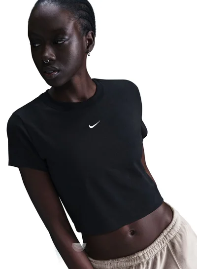 Nike Chill Knitted Cropped T-Shirt