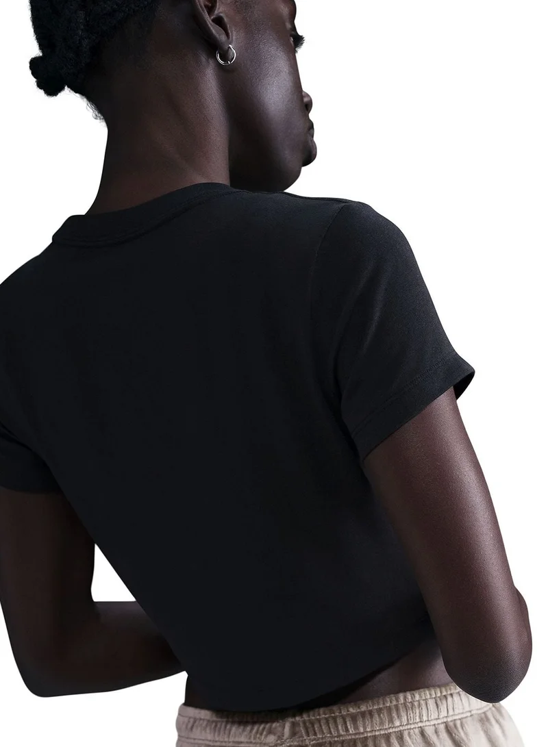 Nike Chill Knitted Cropped T-Shirt