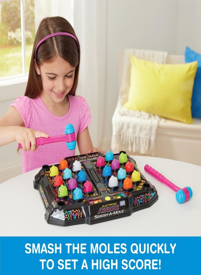 Game Zone Smash-A-Mole - Electronic Arcade Game with Lights & Sounds - 4 Game Modes - Ages 6+ - Image 3