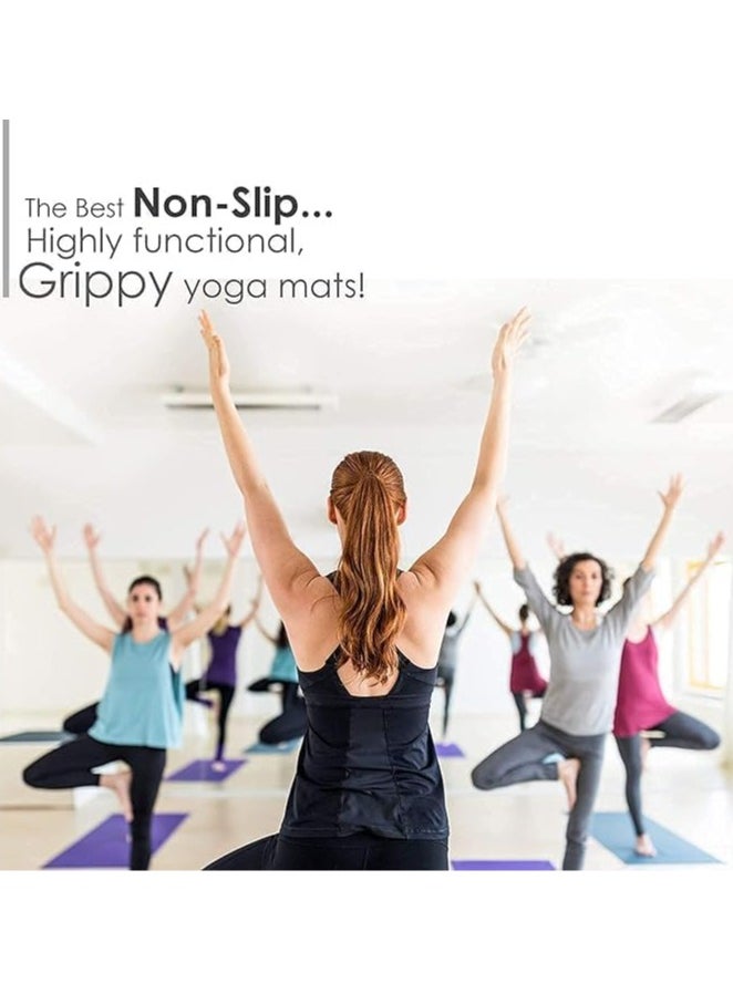 SportQ SportQ 4 in 1 Yoga Exercise Set®️Burstproof yoga ball + pump + non-slip yoga mat + professional exercise resistance band with long design of natural latex for fitness and balance exercises  - Image 2