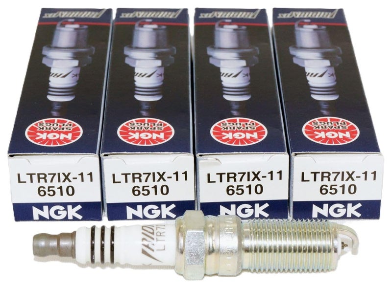 NGK 6510 LTR7IX-11 Iridium IX Spark Plug (4 Pack) - Image 1