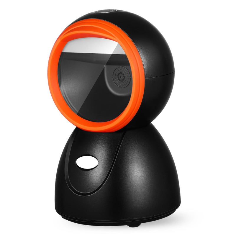 Adjustable Angle Desktop Barcode Scanner for Supermarket Retail Store Inventory Efficient QR Code Reader - Image 2