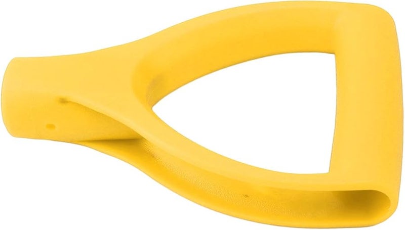 النوع الأصفر D مقبض مجرفة بلاستيكي 32 مم خفيف الوزن مقبض D لأدوات تجريف الثلج والمجرفة - Image 4