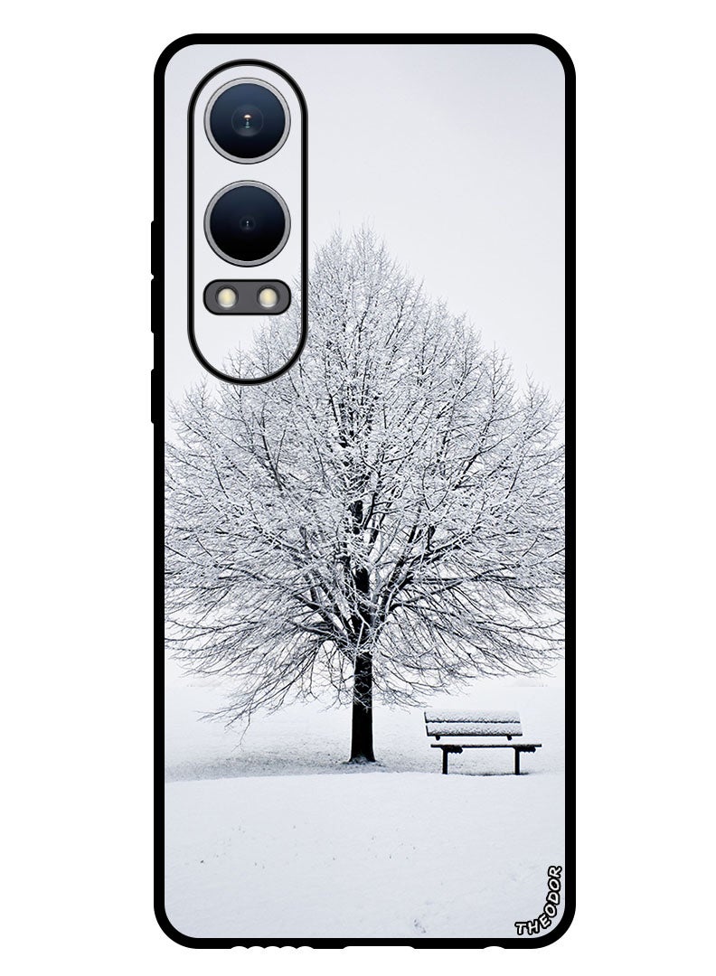 Theodor Protective Case Anti Scratch Shock Proof Bumper Cover For OnePlus Nord CE4 Lite bench_snow_winter - Image 1