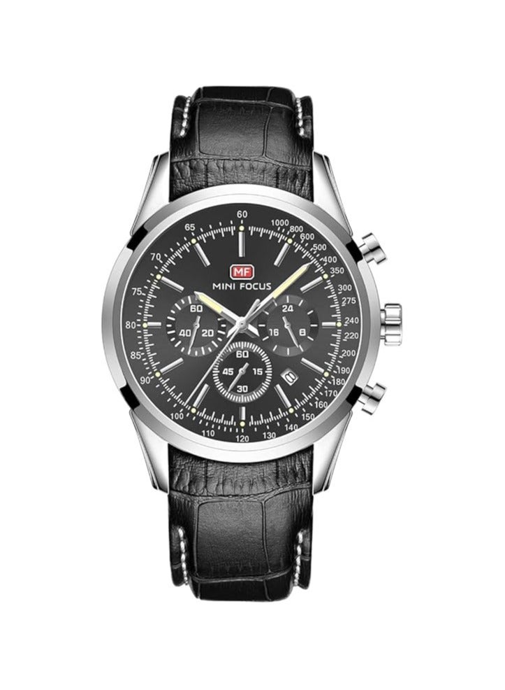 ميني فوكاس ساعة ميني فوكس كاجوال للرجال بسوار من الجلد - MF0116G.03 - Image 1