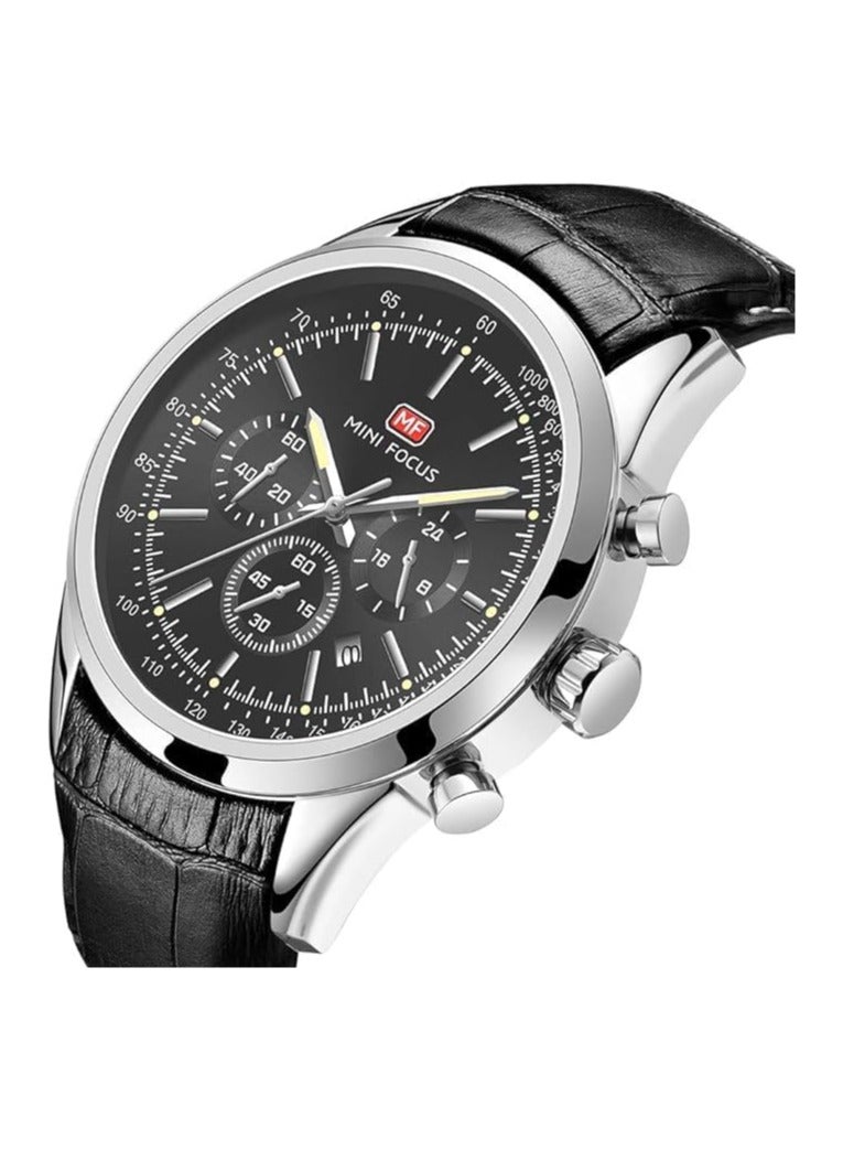 ميني فوكاس ساعة ميني فوكس كاجوال للرجال بسوار من الجلد - MF0116G.03 - Image 2