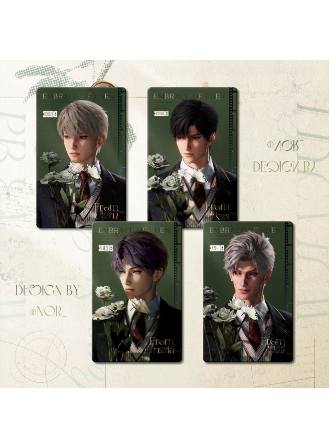 Love And Deep Space Surrounding Friends Photo Card Three-inch Hard Card Polaroid Collection Li Shen Qi Yu Shen Xing Hui Qin Che