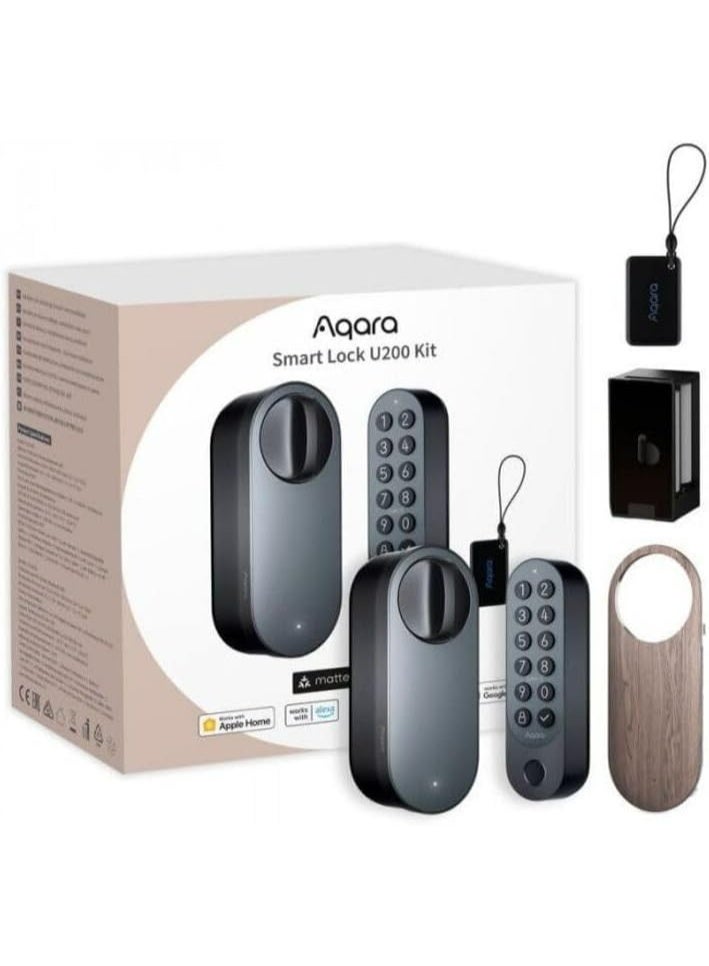 Aqara Smart Door Lock U200-Black - Image 1