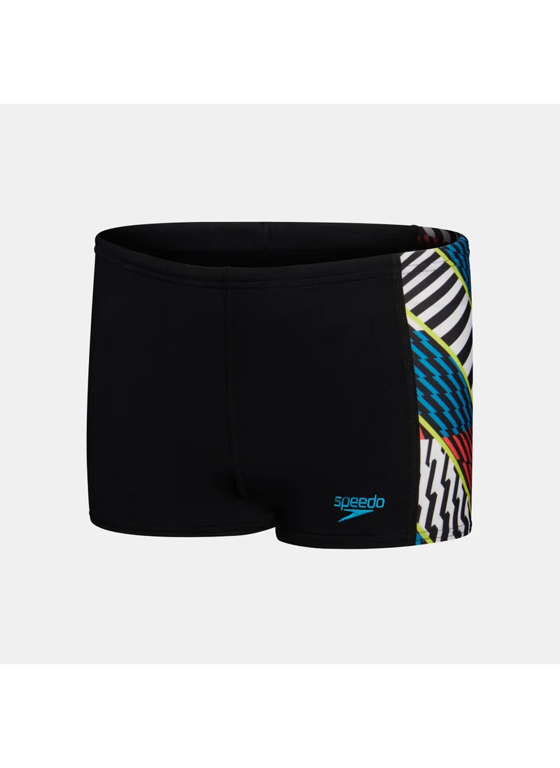 speedo Kids' Digital Panel Swimming Shorts