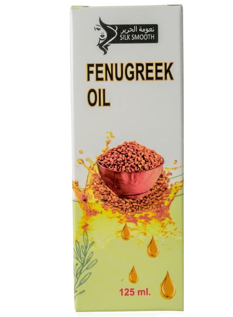 SILK SMOOTH Fenugreek Oil for Skin and Hair 125 ml - Image 1