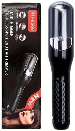 KIYU Hair Split End Remover Machine-Rechargeable Trimmer Tool For No More Damage,Perfect For Frizzy,Dry,Damaged,Broken,Curly Hair Types,Ideal For Women Seeking Healthyhair,Multicolour - Image 1