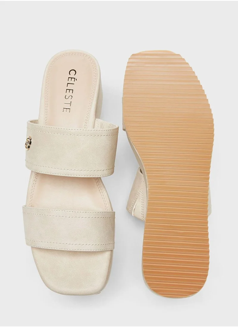 Celeste Double Strap Sandals