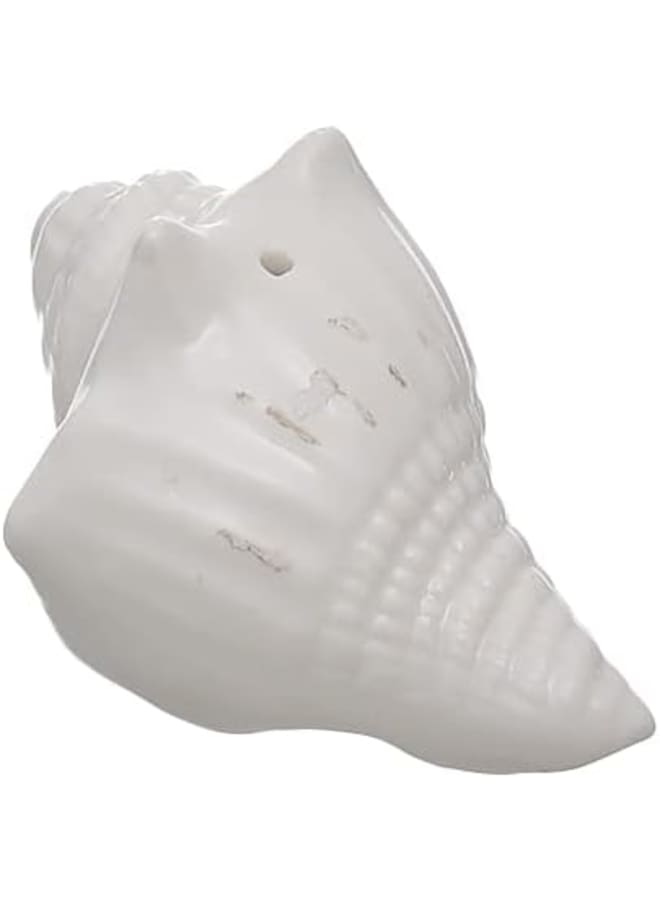 Rosa Matt White Porcelain Pepper Shaker With Durable Material For Home - Image 1