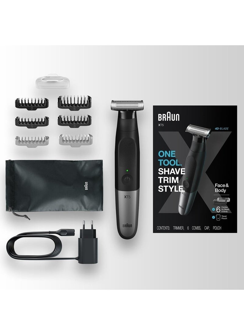 BRAUN - Series x Xt 5200 Beard Shaping and Shaver - Image 1