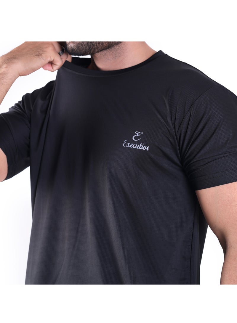 Executive LLC Men’s Breathable T-Shirt , Loose look Lightweight & Comfortable 150 GSM - Image 5