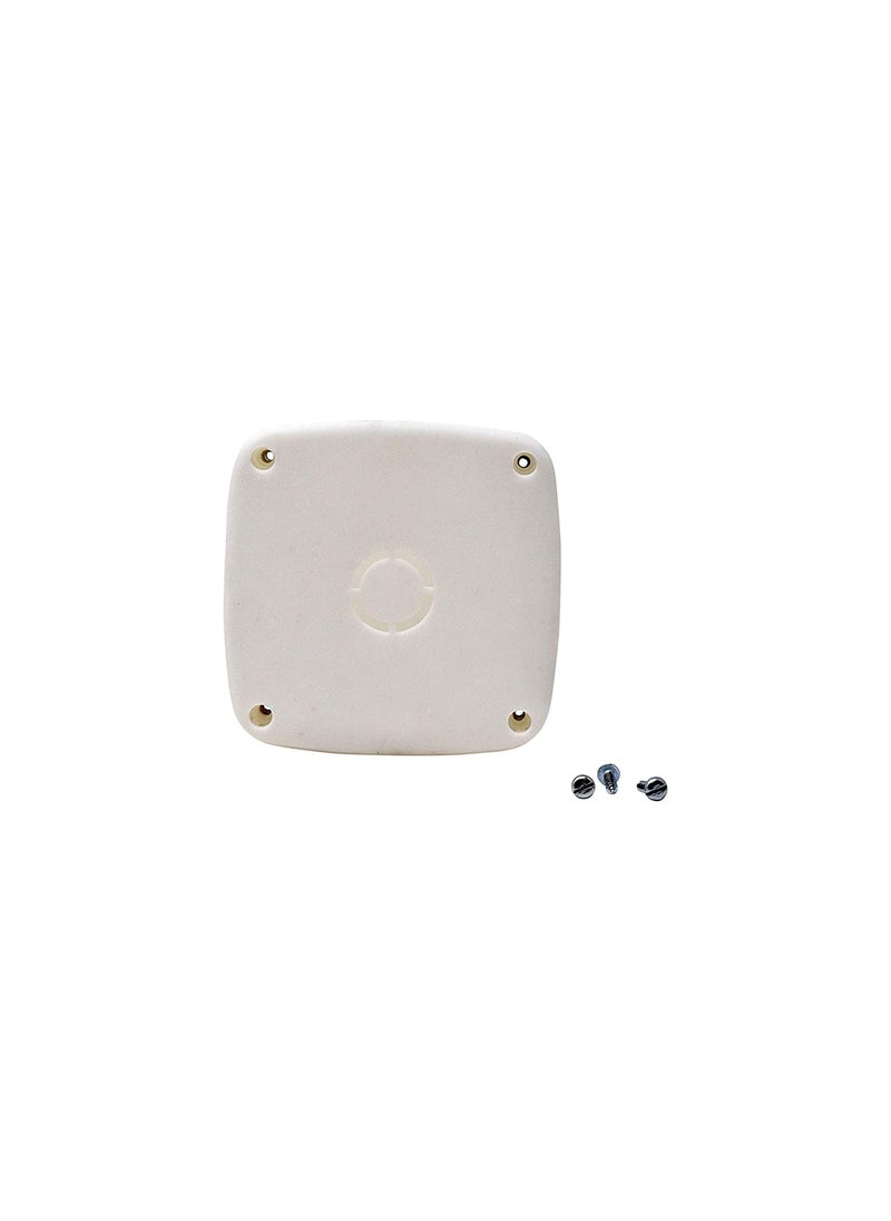 RASHRI ; One For All RASHRI One For All PVC Square Junction Box 4x4 Inches for CCTV Cameras Pack of 4  - Image 2