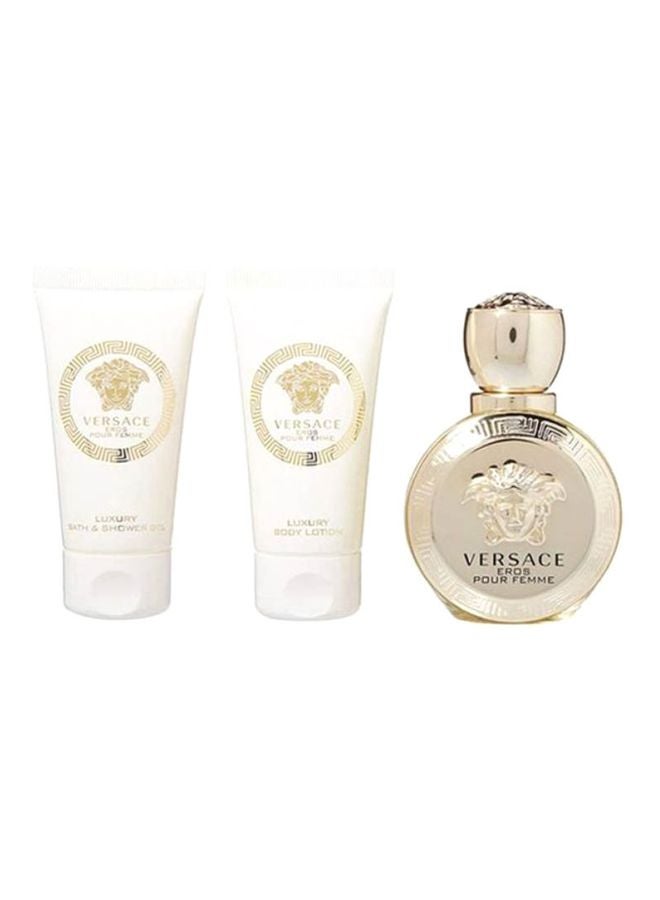 VERSACE Eros EDT Gift Set EDT 5 , Body Lotion 25 , Shower Gel 25ml - Image 1