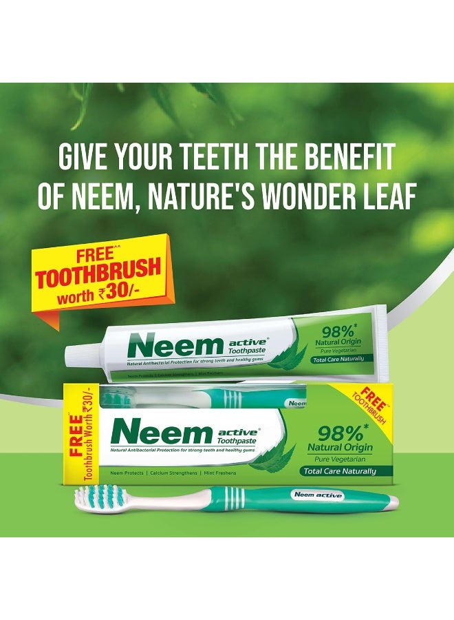 Neem Active Toothpaste 200 gram Pack - Image 2