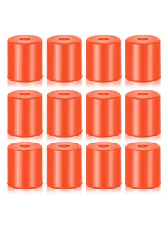 Generic 12Pcs 3D Printer Heat Bed Leveling Mounts, Silicone Heat Buffer Columns for CR-10 and Ender 3, Stable Hot Bed Parts (Brown, 0.7 Inches) - Essential Printer Accessories  - Image 1