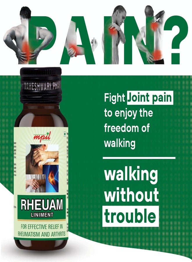 Mpil Rheuam Liniment Oil For Effective Pain Relief in Arthritis | Ayurvedic Oil for Artho Care, Joint Pain, Muscular Pain, Rheumatoid Arthritis & Frozen Shoulder | 60ml (Pack of 1) - Image 5
