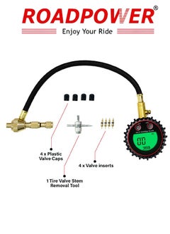 RoadPower Digital Tire Deflator 200PSI Air Down Offroad Kit with Precision Release Button  Repair Tool  Quickly Deflate 4x4 Off Road Tires TG-446  - Image 3