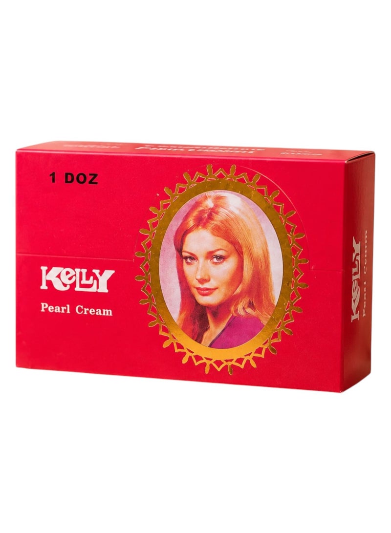 كيلي علبة كريم اللؤلؤ كيلي (Kelly Pearl Cream) - عبوة كرتونية - 12 قطعة - Image 2