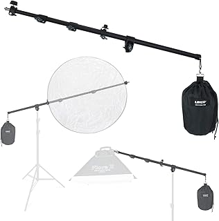 LINCO Lincostore Photography Video Studio Pro Boom Arm with Reflector Holder and Counterweight AM146 - Image 1