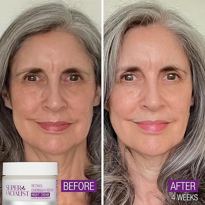 Super Facialist Vitamin C Overnight Resync Night Cream SleepSmart Complex Shea Butter Licorice Extract Radiant Youthful Skin Vegan Friendly 50ml - Image 5