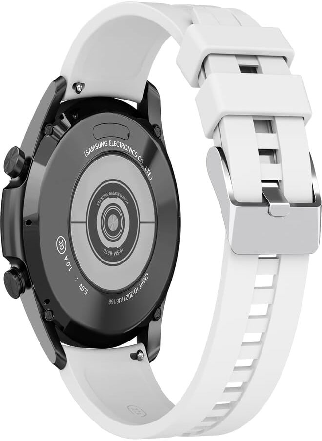 IEOVIEE - Silicone Bands Compatible with Huawei GT 4 /GT 3/GT 2/ GT 2 Pro 46mm/Samsung Galaxy Watch 3 Bands 45mm, 22mm Soft Sport Replacement Strap for Huawei GT 4 Band Women Men - Image 1